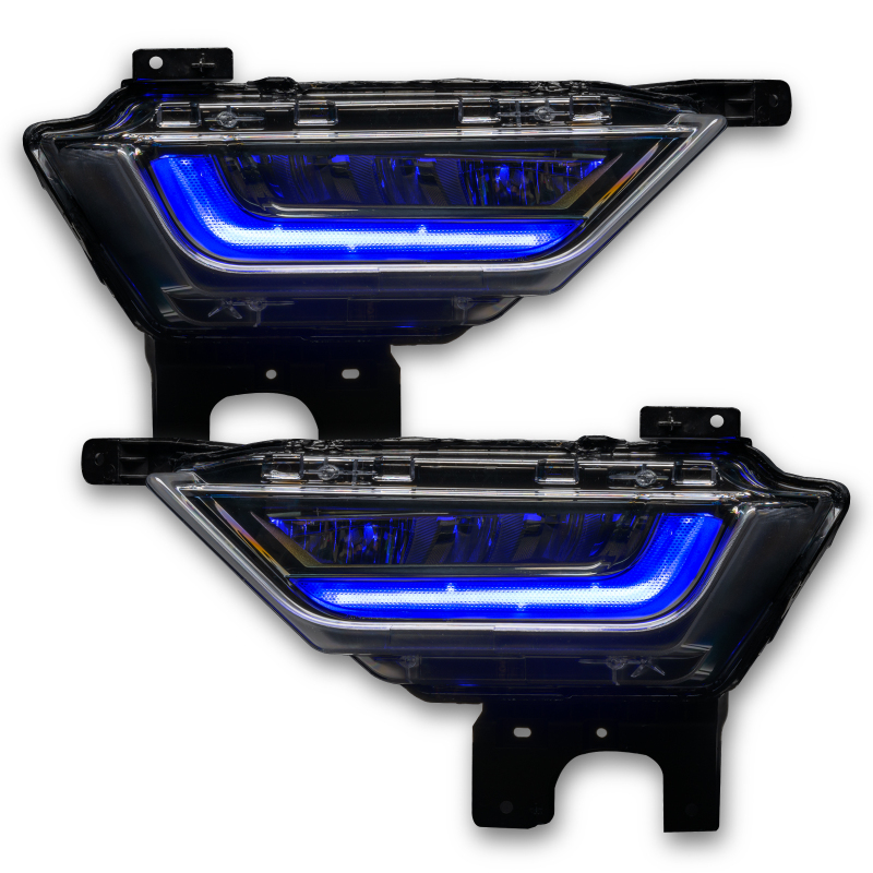 Picture of Oracle 21-22 Ford F-150 ColorSHIFT RGB+W Fog Light DRL Upgrade Kit w/ No Controller