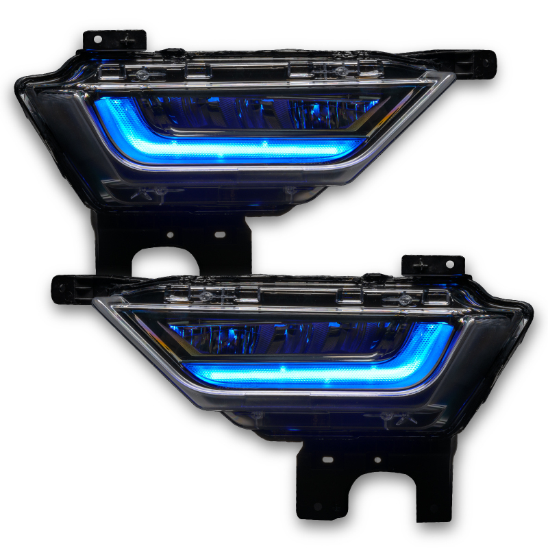 Picture of Oracle 21-22 Ford F-150 ColorSHIFT RGB+W Fog Light DRL Upgrade Kit w/ No Controller
