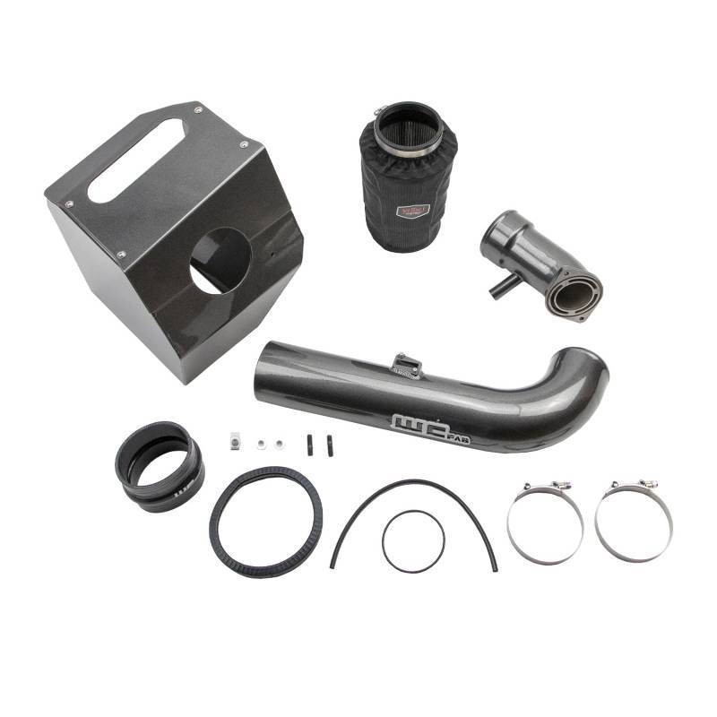 Picture of Wehrli 17-19 Chevrolet 6.6L L5P 4in Intake Kit Stage 2 - Gloss Black