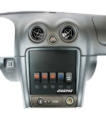Picture of Moroso 99-04 Mazda Miata NB Radio/HVAC Pocket Block Off Plate With Switches