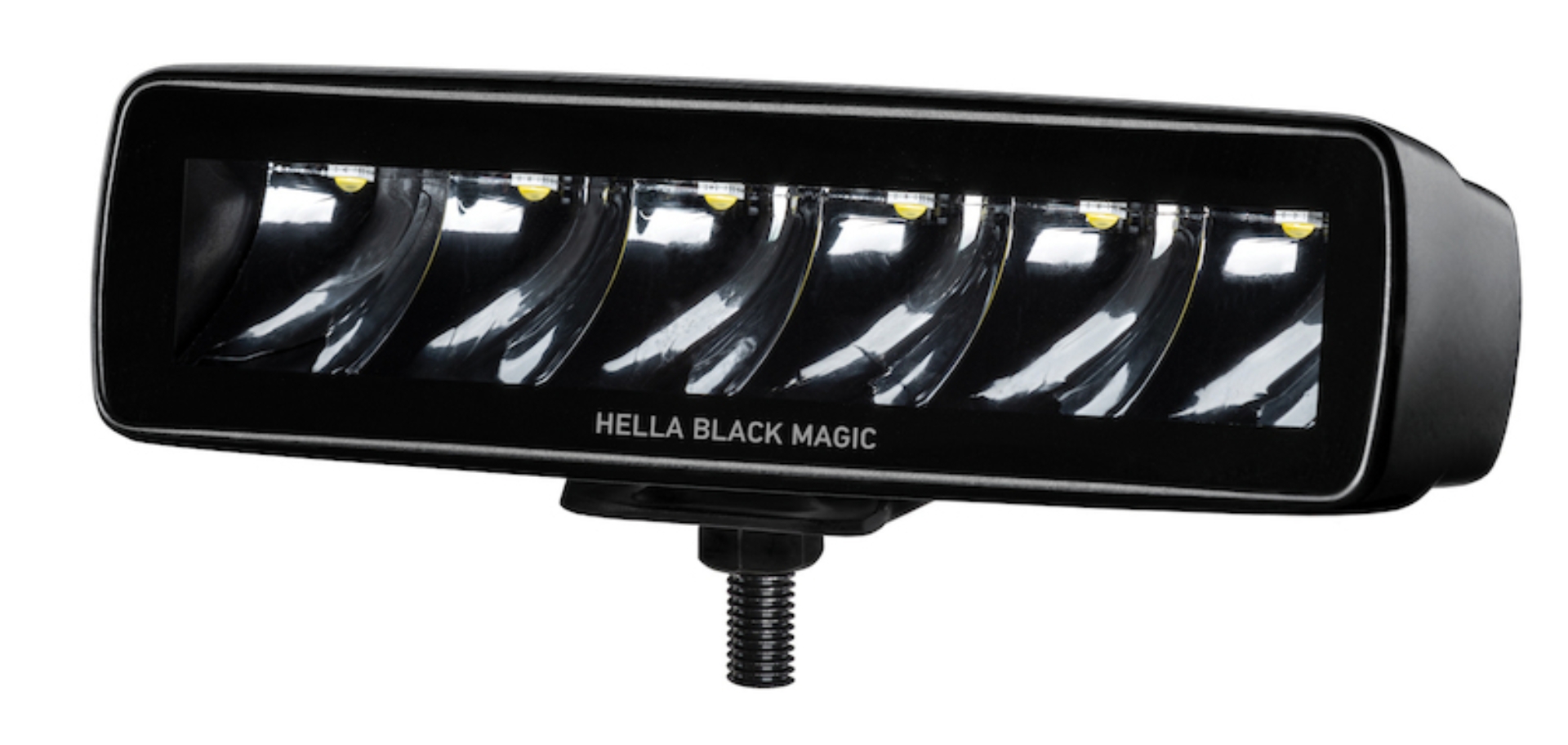 Picture of Hella Universal Black Magic 6 L.E.D. Mini Light Bar - Spot Beam