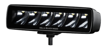 Picture of Hella Universal Black Magic 6 L.E.D. Mini Light Bar - Spot Beam
