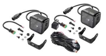 Picture of Hella Universal Black Magic 3.2in L.E.D. Cube Kit - Spot Beam