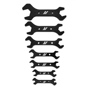 Picture of Mishimoto Wrench Set 7pc. -AN3 to -AN20 (Black Anodized)