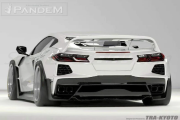 Picture of GReddy Pandem RB 2020+ Chevrolet Corvette C8 Rear Wing