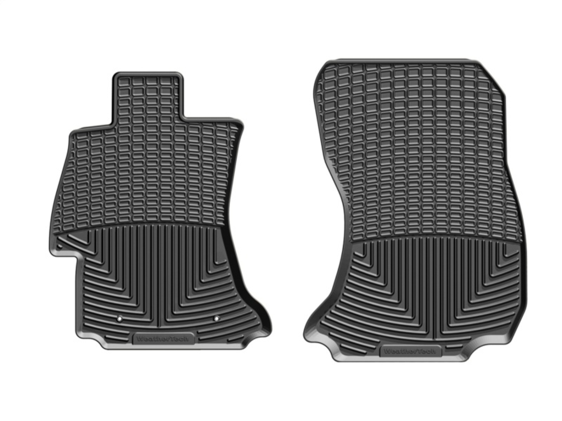 Picture of WeatherTech WT Rubber Mats-Front-Blk Floor Mats - W387