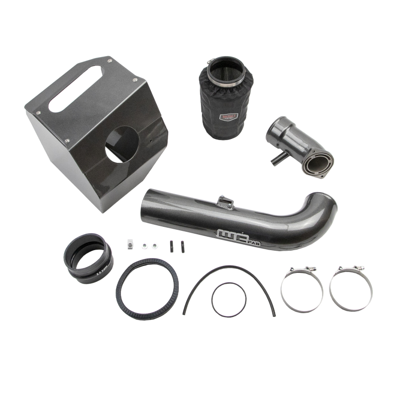 Picture of Wehrli 17-19 Chevrolet 6.6L L5P 4in Intake Kit Stage 2 - Candy Teal