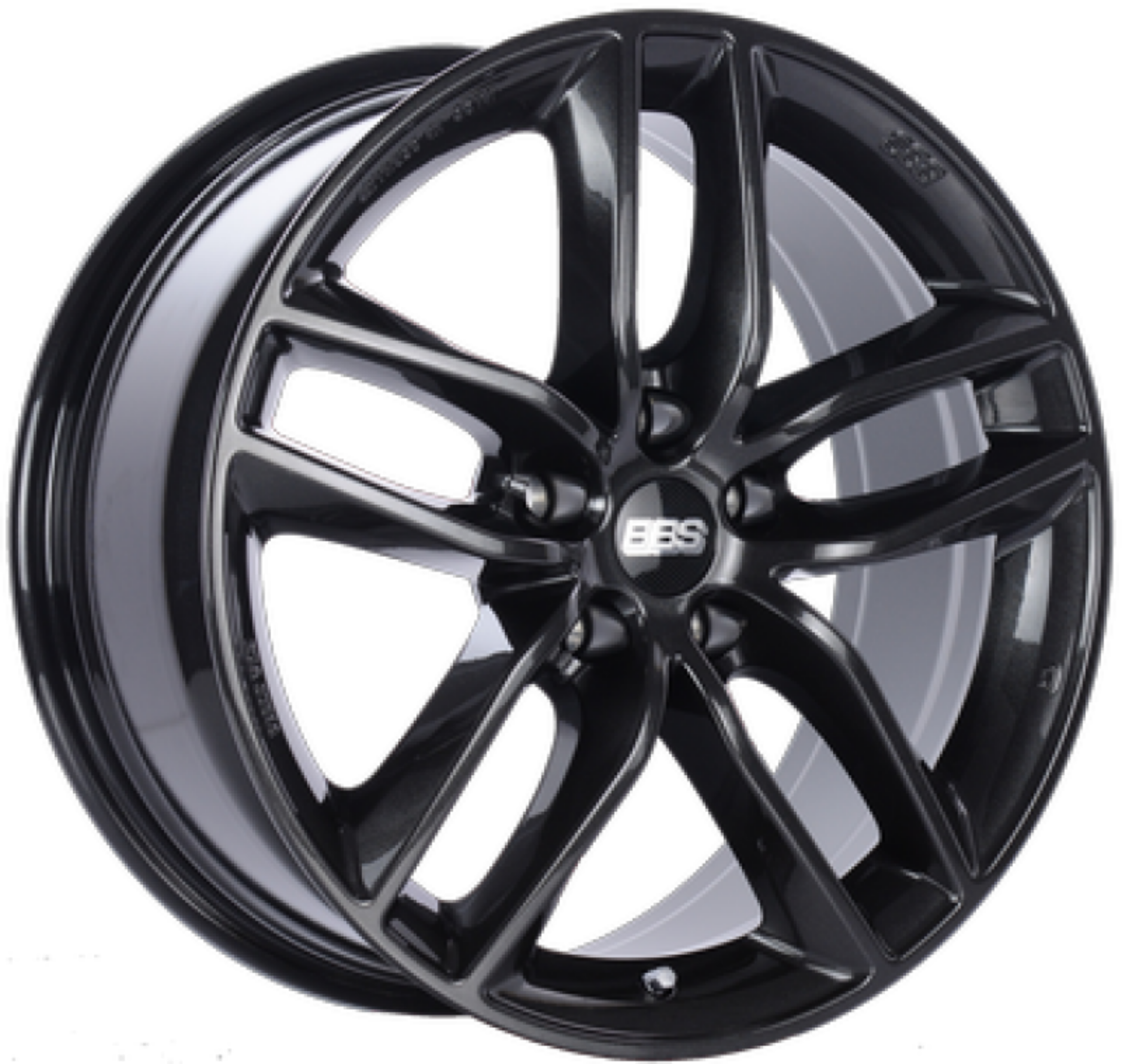 Picture of BBS SX 18x8 5x112 ET44 Crystal Black Wheel -57mm