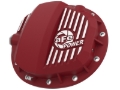 Picture of aFe Pro Series GMCH 9.5 Rear Diff Cover Red w/ Machined Fins 19-20 GM Silverado/Sierra 1500