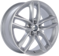 Picture of BBS SX 17x7.5 5x120 ET49 Sport Silver Wheel -72.5mm