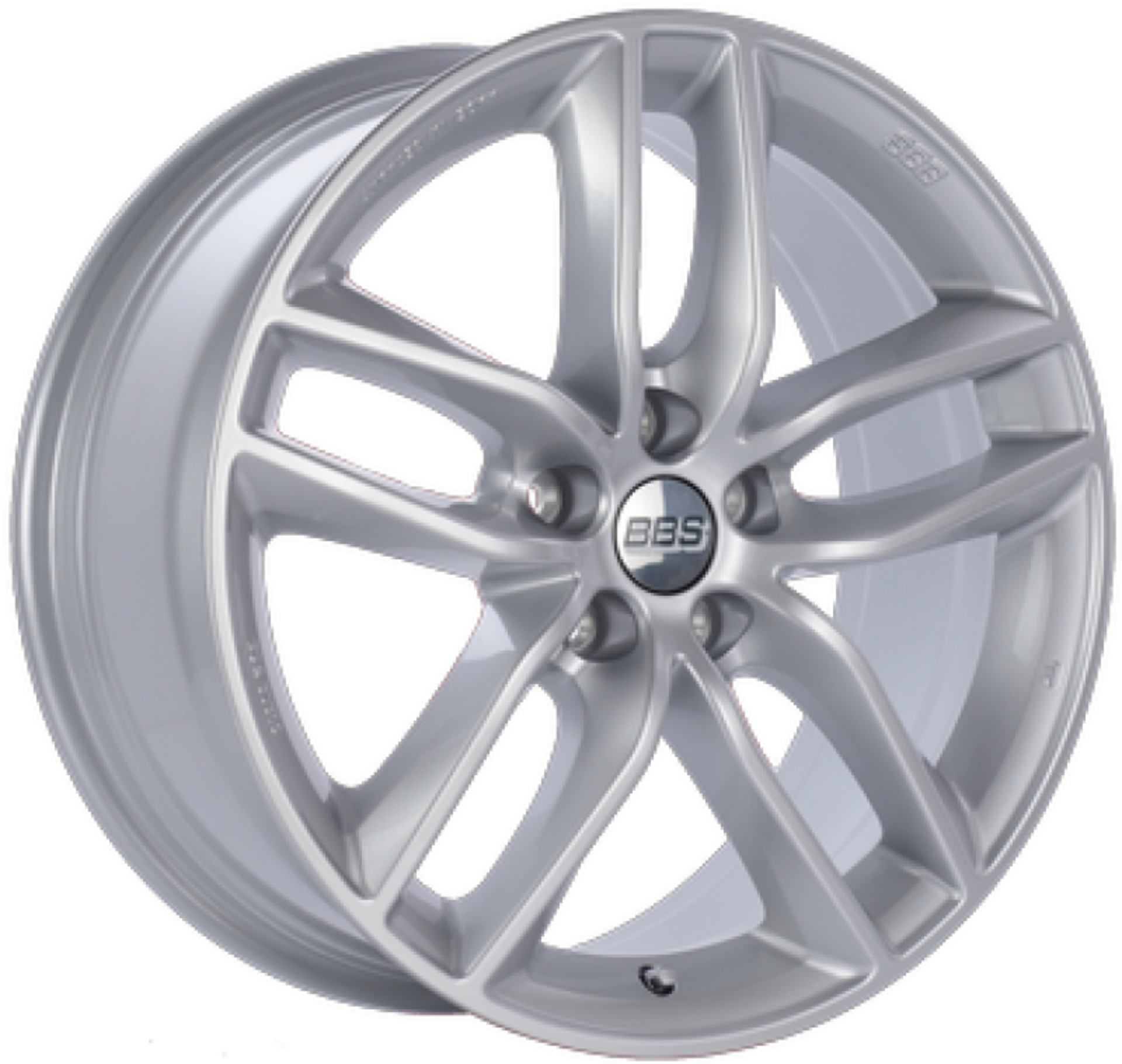 Picture of BBS SX 17x7.5 5x120 ET49 Sport Silver Wheel -72.5mm