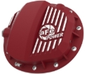 Picture of aFe Pro Series GMCH 9.5 Rear Diff Cover Red w/ Machined Fins 19-20 GM Silverado/Sierra 1500
