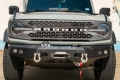 Picture of Road Armor 2021+ Ford Bronco Stealth Front Winch Bumper - Tex Blk