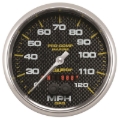 Picture of Autometer Marine Carbon Fiber 5in 120mph GPS Speedometer