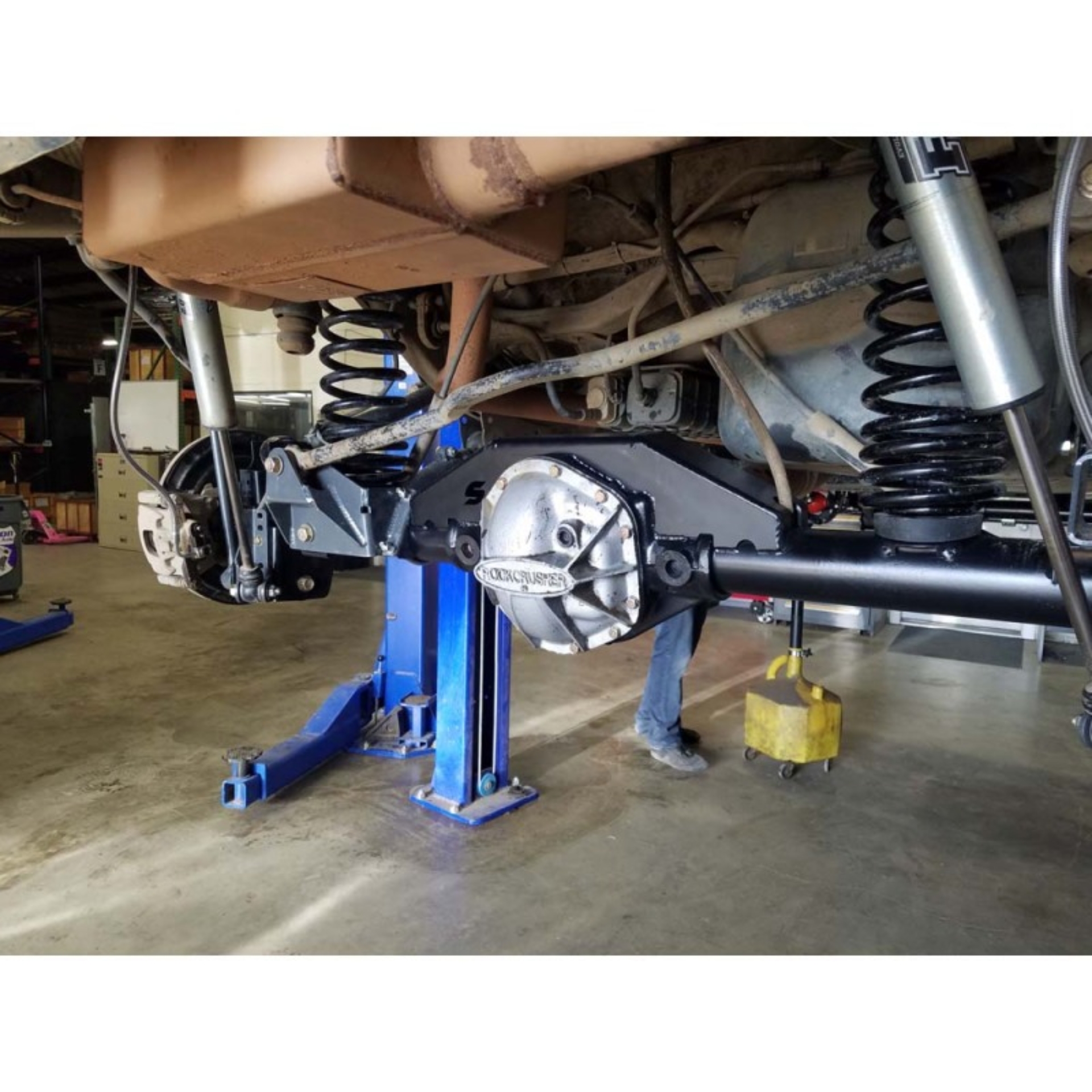 Picture of Synergy 07-18 Jeep Wrangler JK/JKU Rear Weld-On Axle Truss