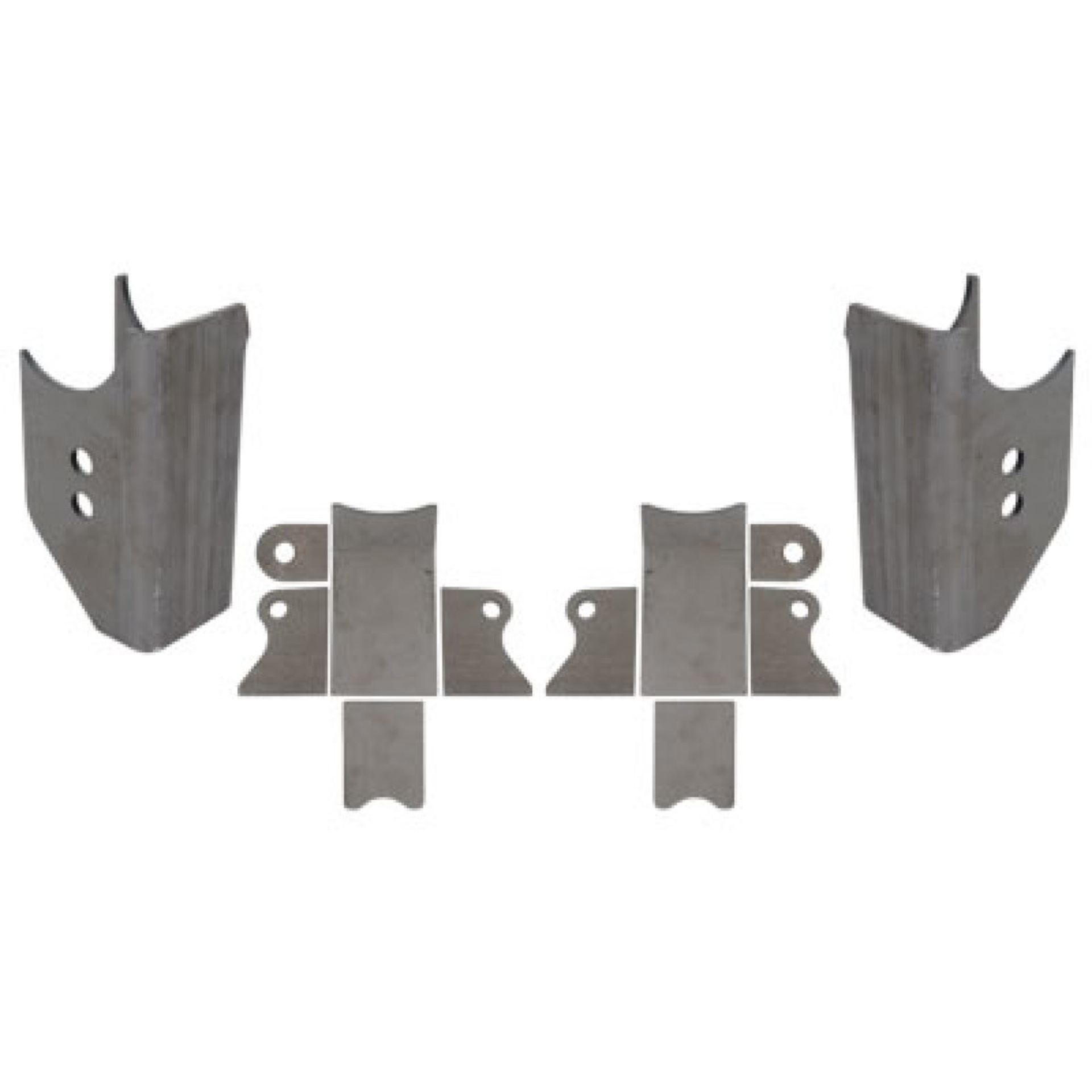 Picture of Synergy 07-18 Jeep Wrangler JK/JKU Weld On Rear Lower Control Arm Axle Bracket Kit