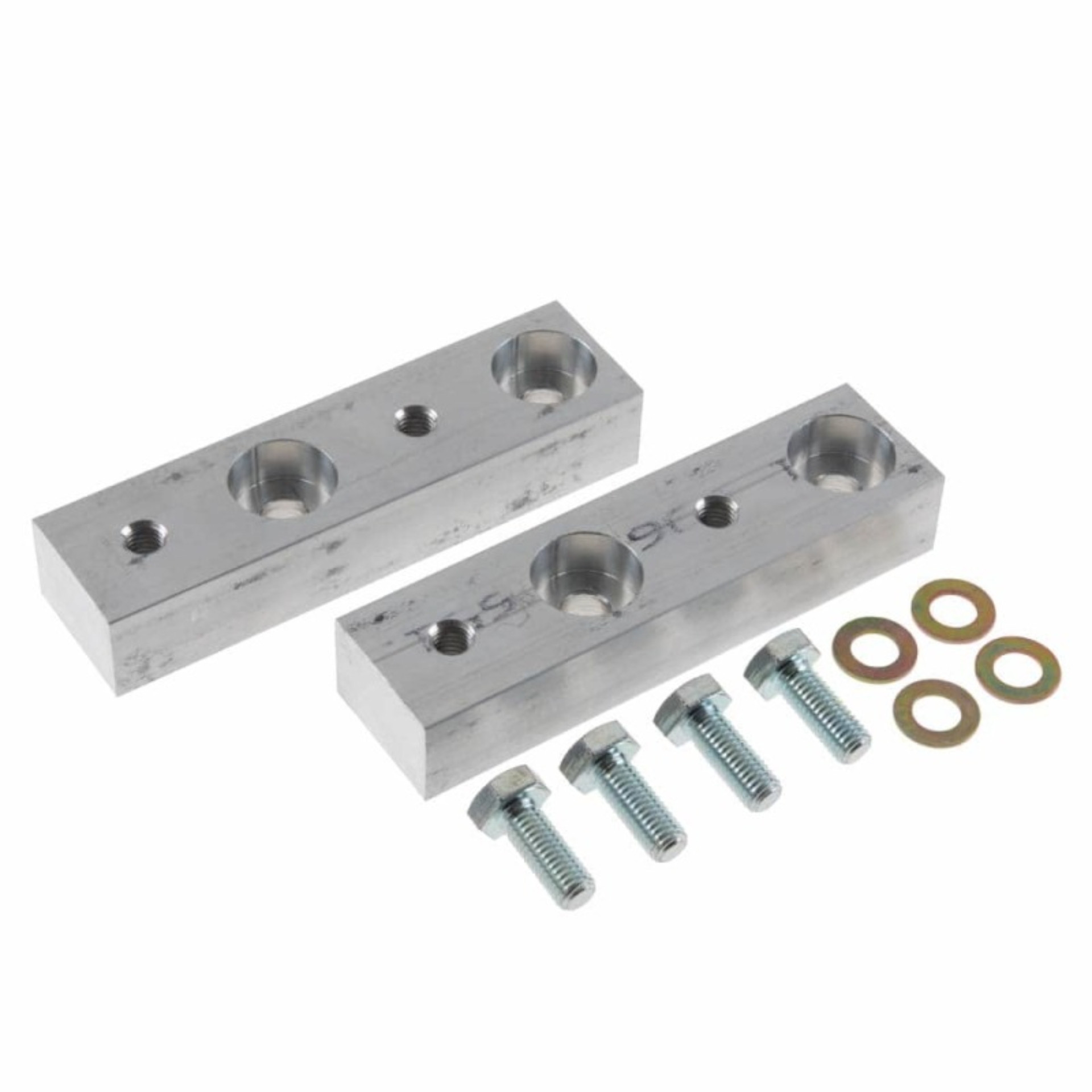 Picture of Synergy 07-18 Jeep Wrangler JK/JKU Rear Sway Bar Drop Bracket Kit Billet Alum 1.0in Drop