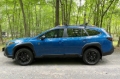 Picture of Rally Armor 22-25 Subaru Outback Wilderness Black Mud Flap Blue Logo