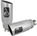 Picture of aFe MACH Force-XP 4-1/2in Steel OE Replacement Exhaust Tips - 2021+ Dodge Ram (5.7L V8) - Polished