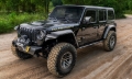 Picture of Bushwacker 18-21 Jeep Wrangler JL (2-Door & 4-Door) Flat Style Flares 4pc - Black
