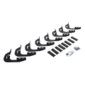 Picture of Go Rhino 14-18 GMC Sierra 1500 DC 4DR Mounting Brackets (V-Series V3/RB10 Slim/RB20 Slim) - Tex. Blk