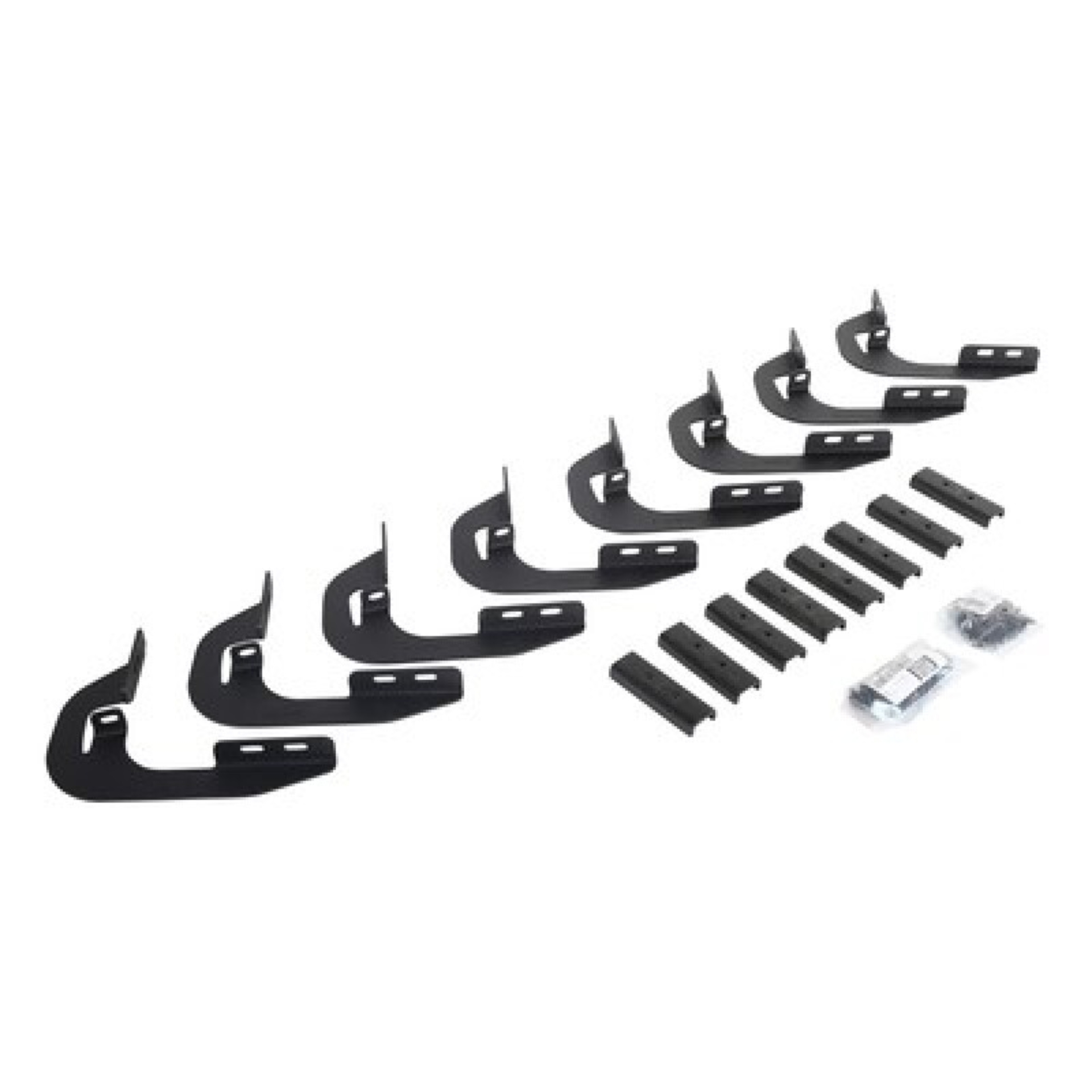 Picture of Go Rhino 14-18 GMC Sierra 1500 DC 4DR Mounting Brackets (V-Series V3/RB10 Slim/RB20 Slim) - Tex. Blk