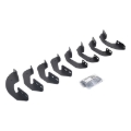 Picture of Go Rhino 07-21 Toyota Tundra DC/CC 4DR Mounting Brackets(V-Series V3/RB10 Slim/RB20 Slim) - Tex. Blk