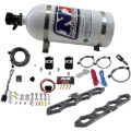 Picture of Nitrous Express Ford Coyote 5.0L V8 Nitrous Wet Port Plate Kit w/10lb Bottle