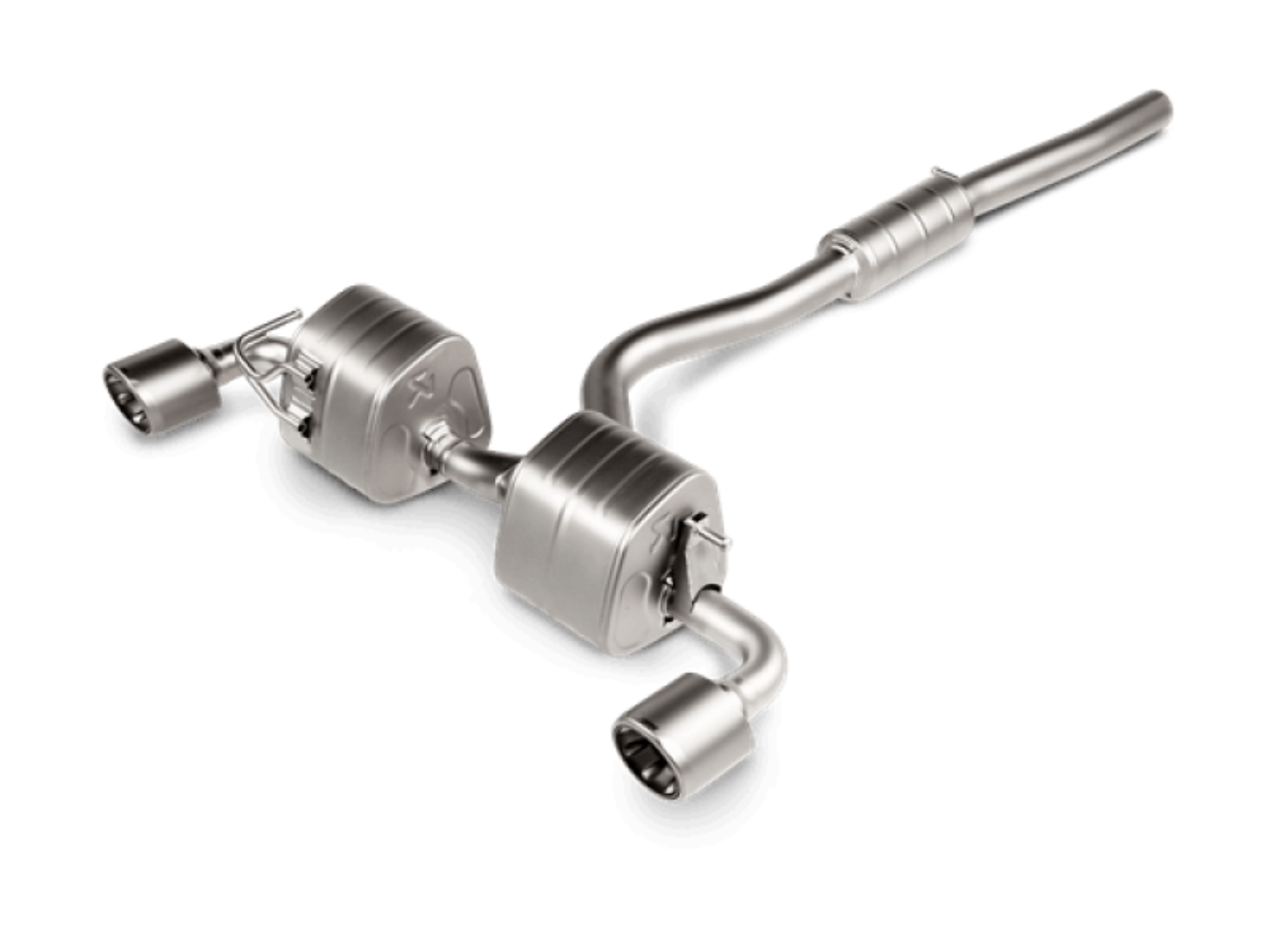Picture of Akrapovic 2021+ Toyota GR Yaris Slip-On Race Line (Titanium)