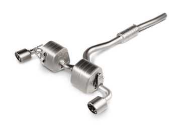Picture of Akrapovic 2021+ Toyota GR Yaris Slip-On Race Line (Titanium)