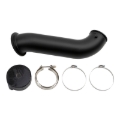 Picture of Wehrli 04.5-07 Dodge Ram Cummins 4in Down Pipe - w/High Mount S300 Turbo & 2nd Gen Manifold
