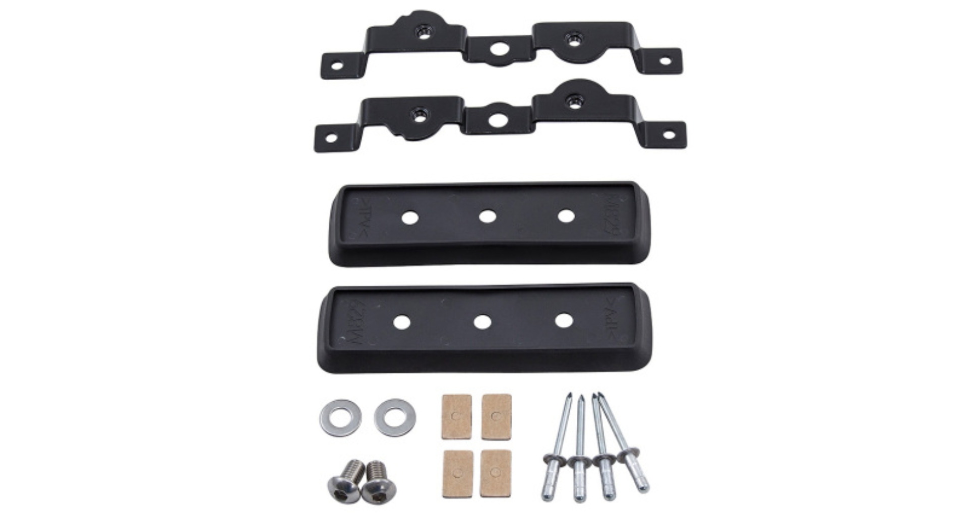 Picture of Rhino-Rack Mitsubishi Triton Quick Mount Ditch Bracket - Rear - 2 pcs