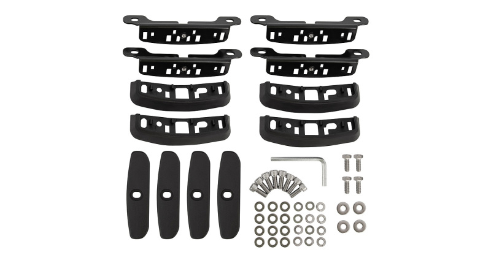 Picture of Rhino-Rack Flush & Raised Rail Side Mount RCP Base Kit - 4 pcs