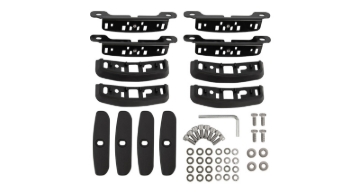 Picture of Rhino-Rack Flush & Raised Rail Side Mount RCP Base Kit - 4 pcs