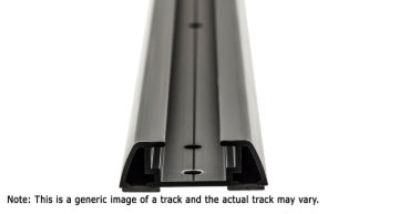 Picture of Rhino-Rack RTV Tracks w/Hardware & End Caps - 58.3in - Pair