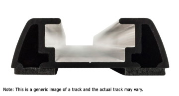 Picture of Rhino-Rack RTV Tracks w/Hardware & End Caps - 74.0in - Pair