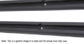 Picture of Rhino-Rack Nissan Frontier RTS Tracks w/Hardware/End Caps - Pair