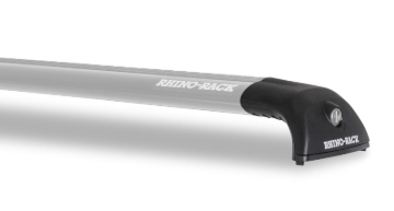 Picture of Rhino-Rack 11-21 Grand Cherokee WK2 4 Door SUV w/Metal Roof Rails Vortex RVP 2 Bar Roof Rack - Black
