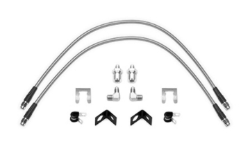 Picture of Wilwood Flexline Kit 25 inch 3/8-24 to 90 Degree