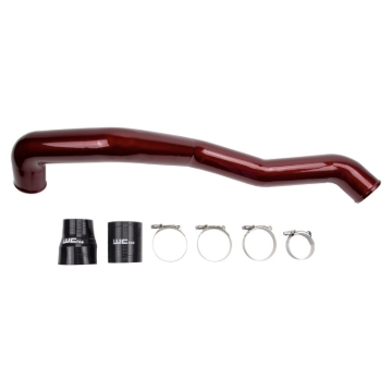 Picture of Wehrli 11-16 Chevrolet 6.6L LML Duramax Driver Side 3in Intercooler Pipe - Bengal Silver