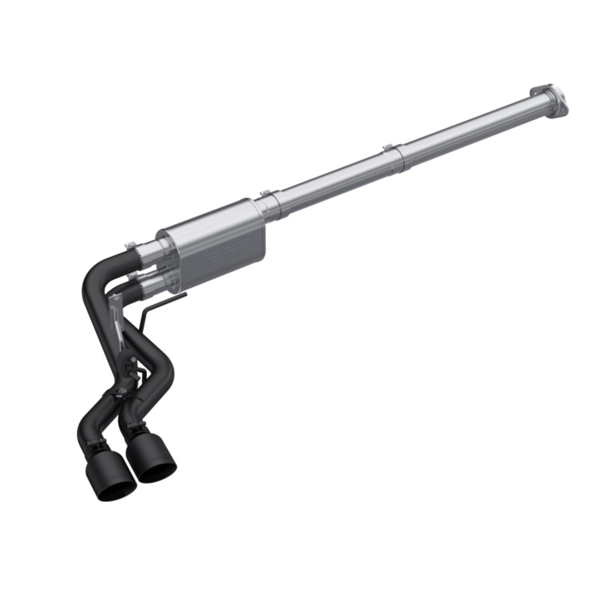 Picture of MBRP 2021 Ford F-150 2.7L EcoBoost / 3.5L EcoBoost / 5.0L 3in Cat Back Single Side Exit Black