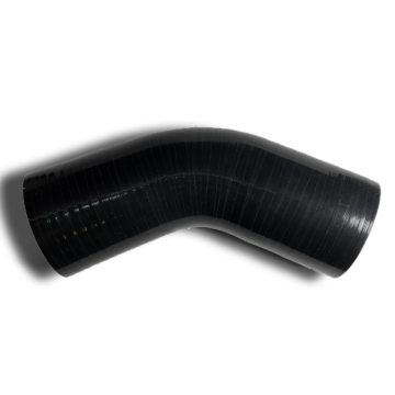 Picture of Ticon Industries 4-Ply Black 3.0in 45 Degree Silicone Coupler