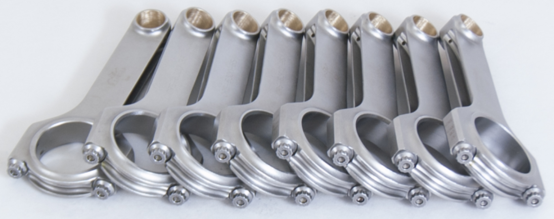 Picture of Eagle Chevrolet 6.300in Length 2.100in Journal Diameter H-Beam Connecting Rods (Set of 8)