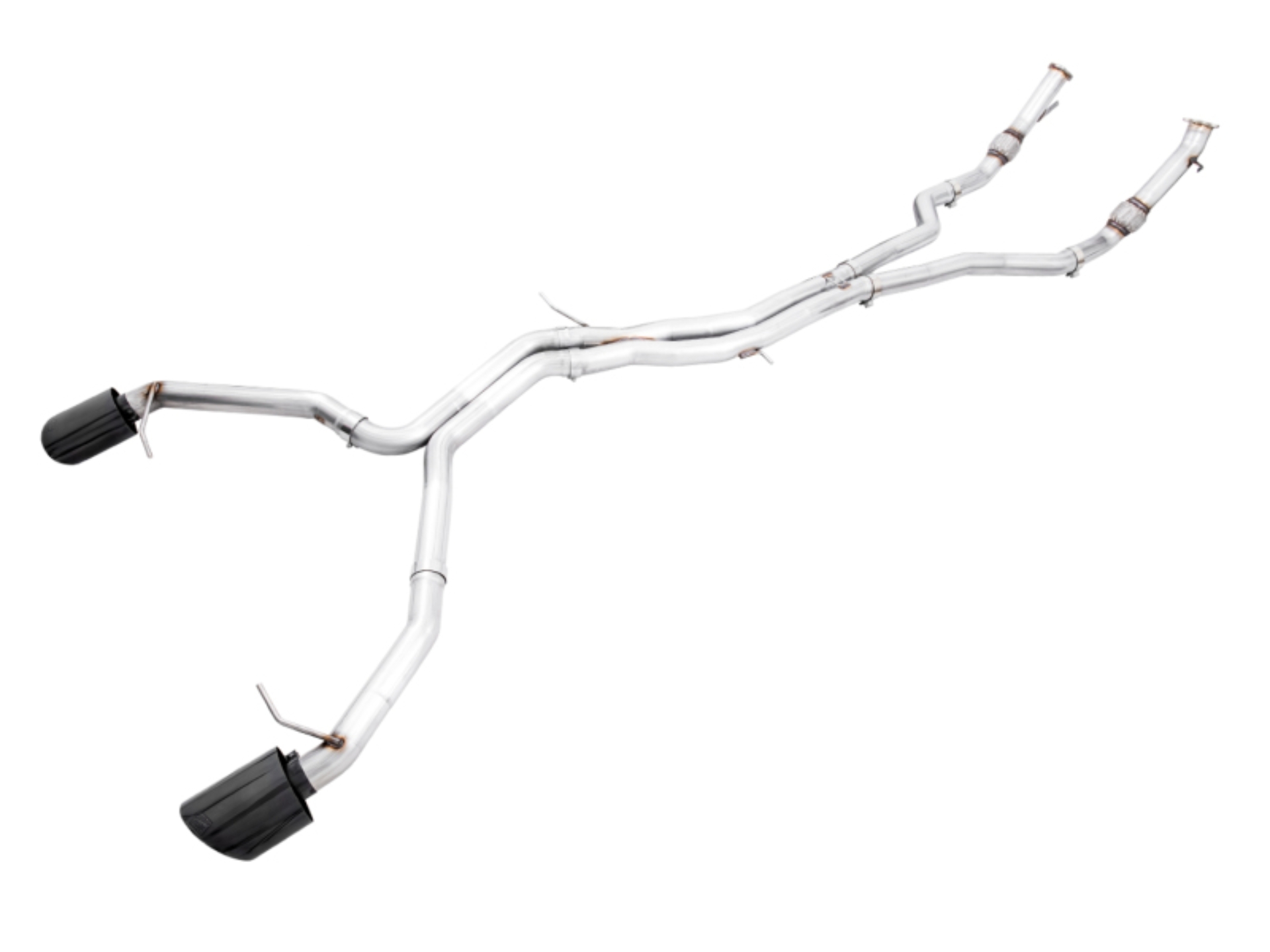 Picture of AWE Tuning Audi B9.5 RS 5 Coupe Track Edition Exhaust - RS-Style Diamond Black Tips