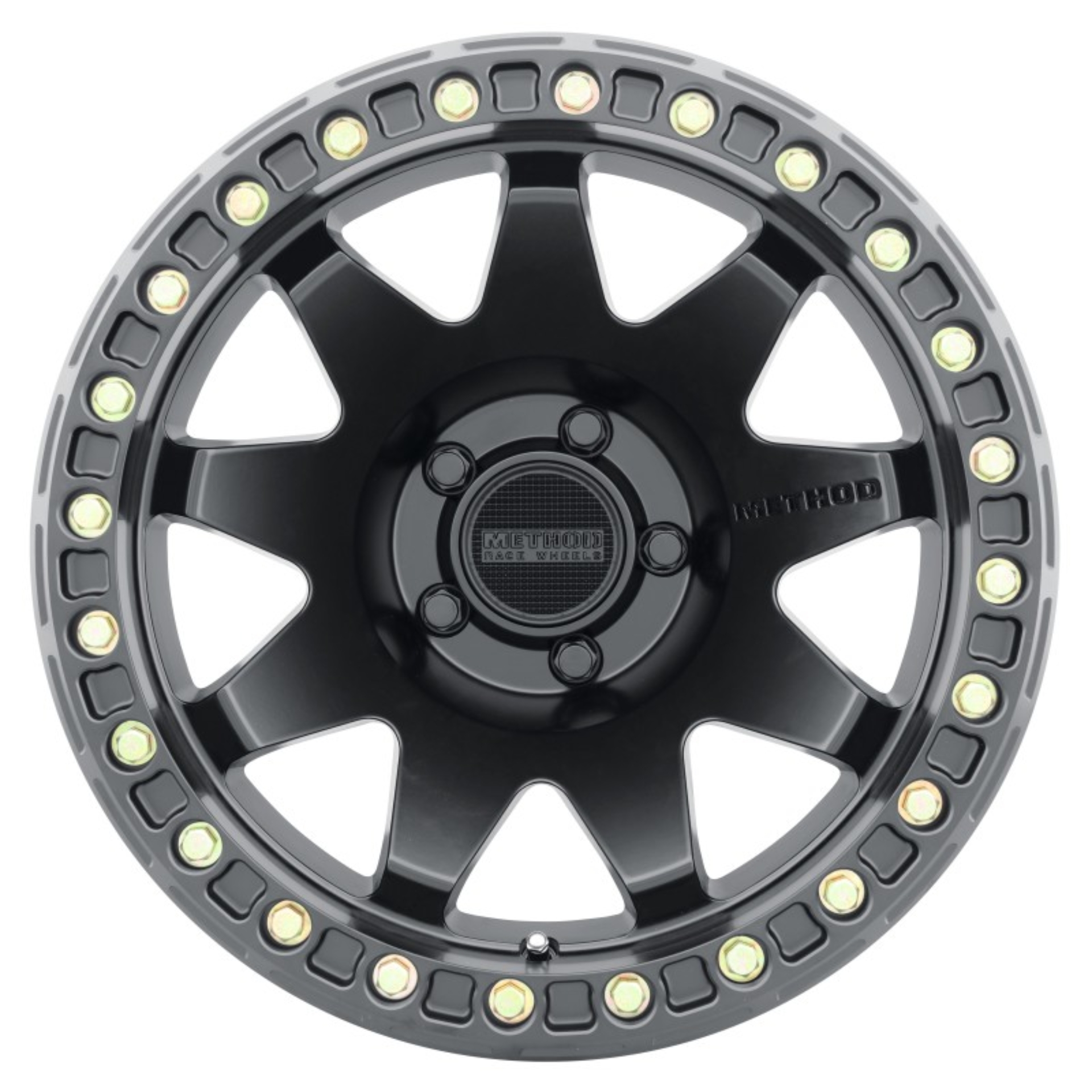Picture of Method MR108 17x9 -44mm Offset 5x5 71.5mm CB Matte Black w/BH-H24125-38 Wheel