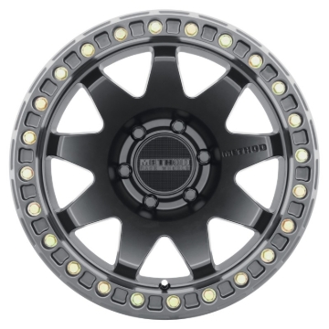 Picture of Method MR108 17x9 -44mm Offset 6x5.5 106.25mm CB Matte Black w/BH-H24125-38 Wheel