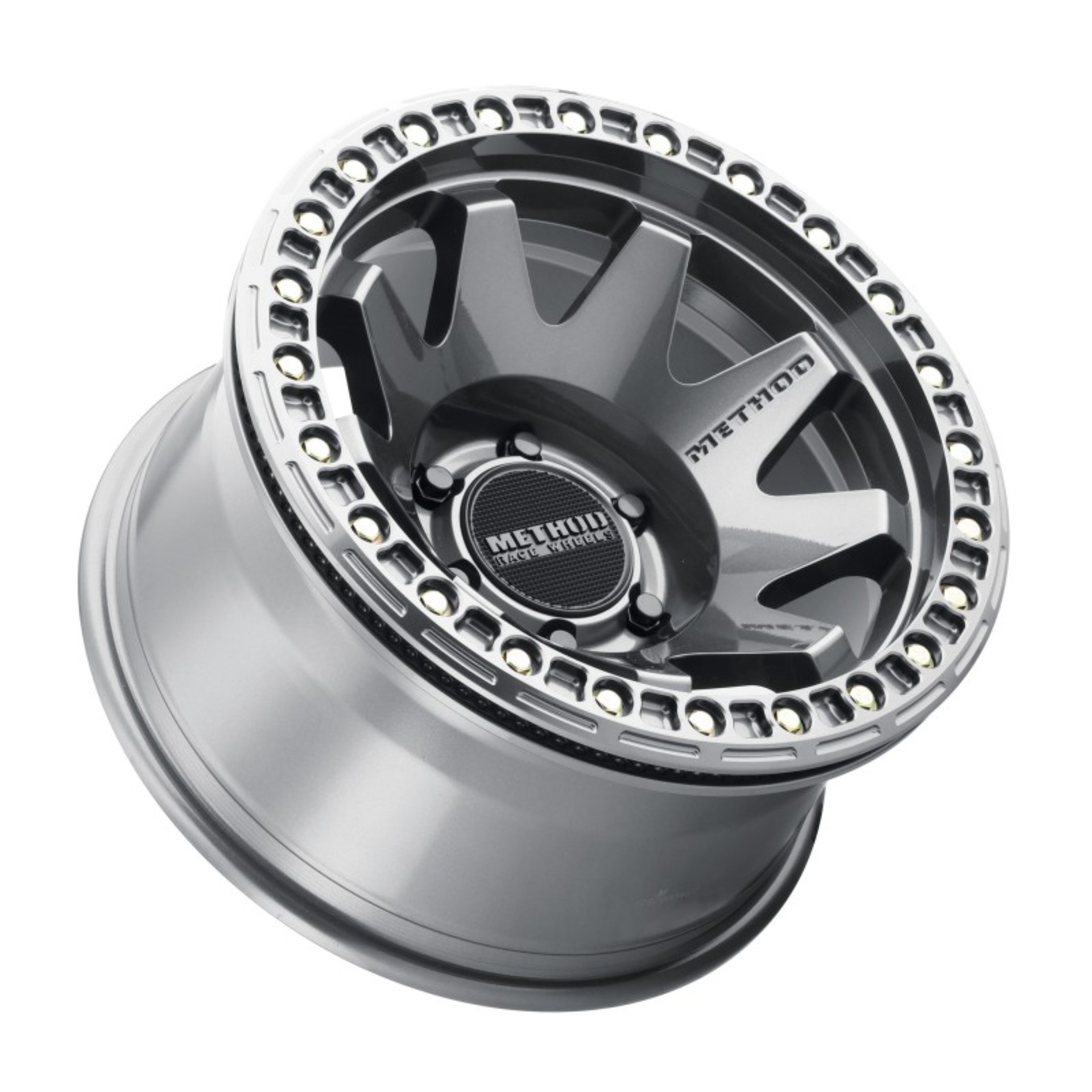 Picture of Method MR108 17x9 -44mm Offset 6x5.5 106.25mm CB Gloss Titanium w/BH-H24125-38 Wheel
