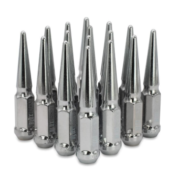 Picture of BLOX Racing Spike Forged Lug Nuts - Chrome 12 x 1.25mm - Set of 16