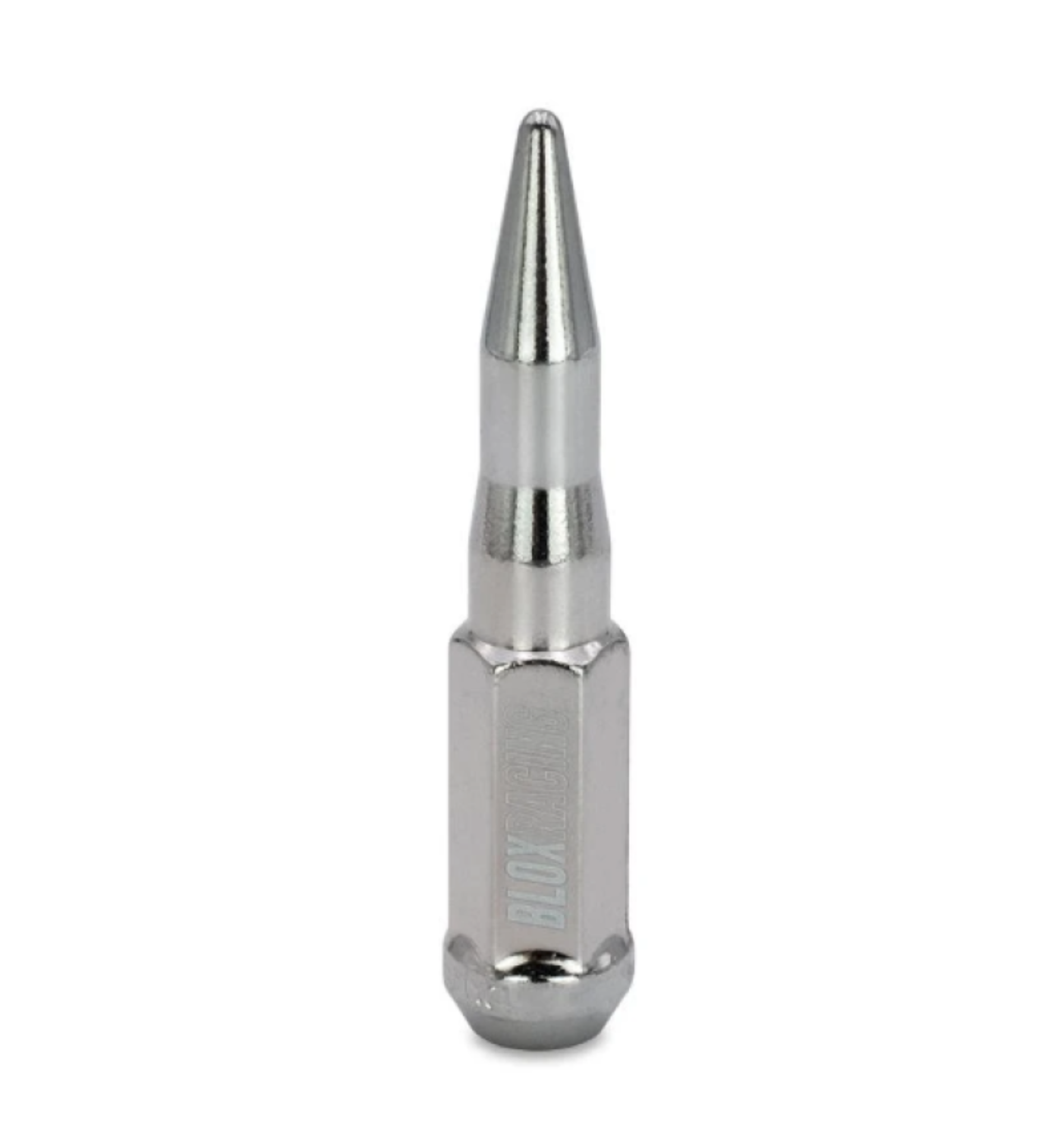 Picture of BLOX Racing Spike Forged Lug Nuts - Chrome 12 x 1.25mm - Single