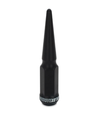 Picture of BLOX Racing Spike Forged Lug Nuts - Flat Black 14 x 1.50mm - Single